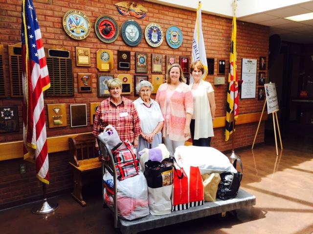 Daughters of American Revolution donate wish list items